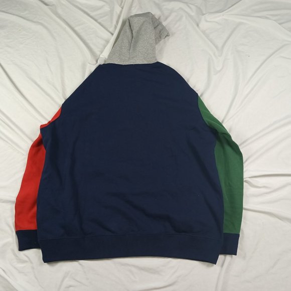 Polo Ralph Lauren Men's Big & Tall Polo Bear Player Colorblock Hoodie - Picture 4 of 6